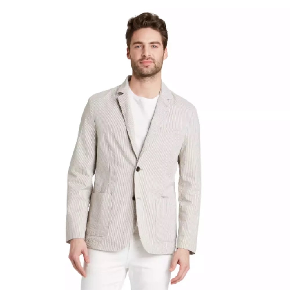 Goodfellow & Co Kenwood seersucker blazer jacket